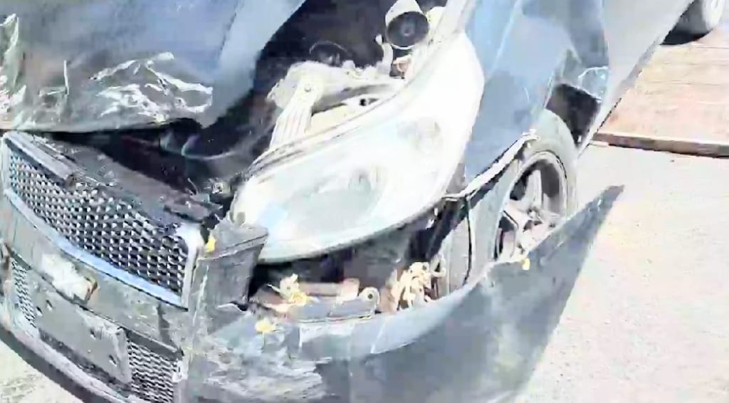 El percance fue la tarde del último martes.