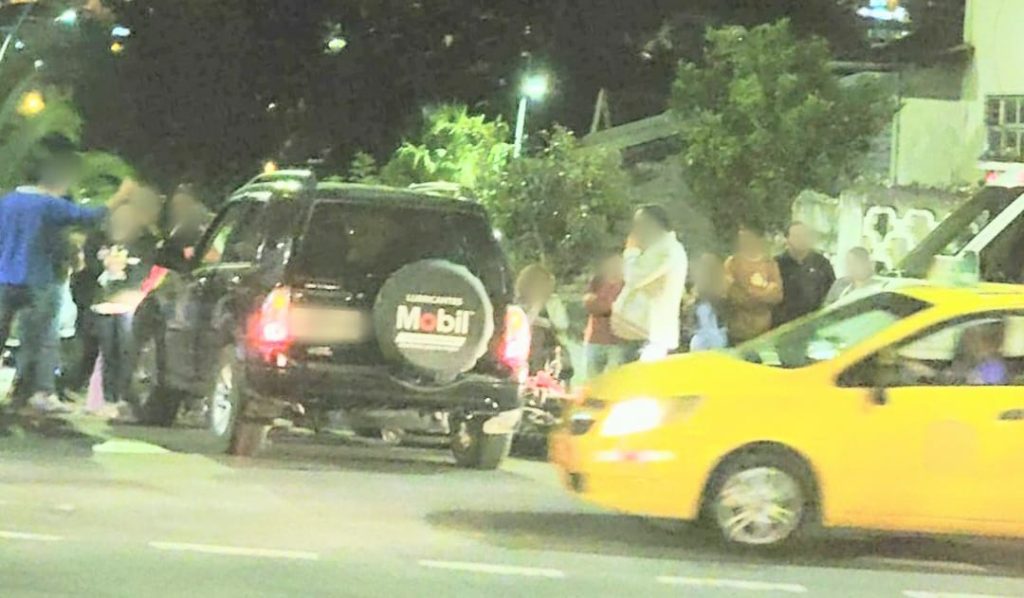 Agentes civiles de la UCOT tomaron procedimiento.