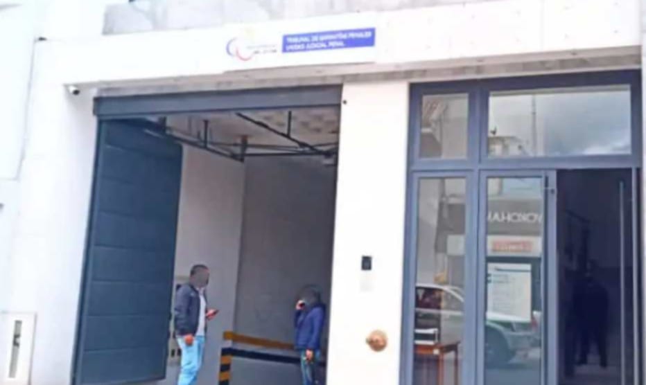 En la Unidad Judicial Penal se realizó la audiencia de juzgamiento.