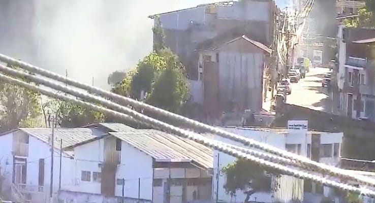 La alerta fue comunicada a los ‘casacas rojas’ por el Centro Operativo Local.