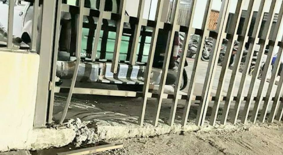 El atentado fue la madrugada del último martes.