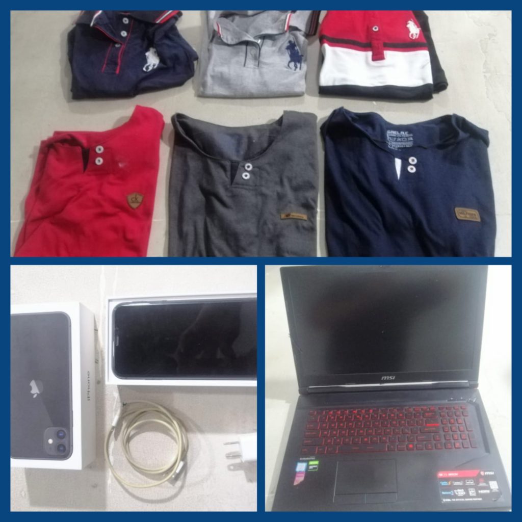 Los objetos que se pide se reconozcan para que sus dueños puedan retirarlos.