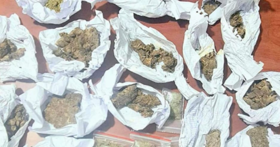 La sustancia que los policías Antidrogas encontraron al ciudadano condenado.