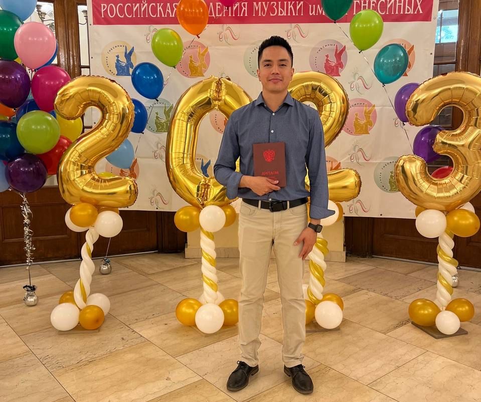 Jean Carlos se graduó de magíster en percusión, el pasado 30 de junio de 2023.