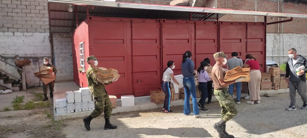 La movilización de los rotativos, desde el INPC al Archivo Histórico, se cumplió en la tarde de ayer.