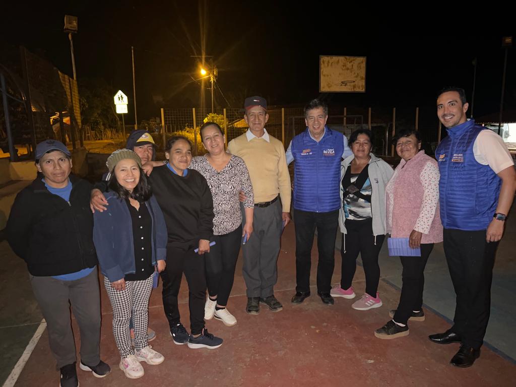 Eduardo Jaramillo recorre la provincia para identificar los nuevos problemas que existen.