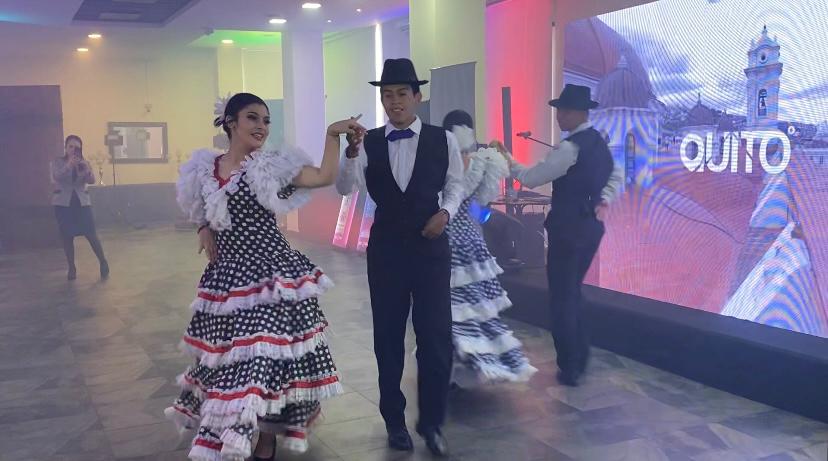 Como parte del evento incluyó una presentación de danza y un video promocional.