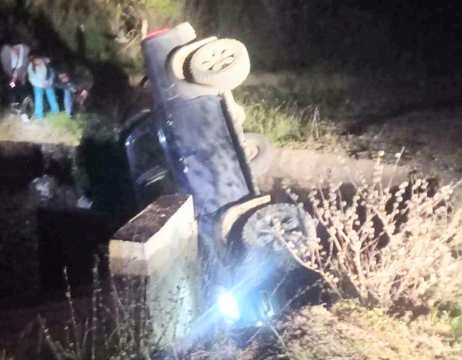 El chofer del vehículo siniestrado resultó ileso.