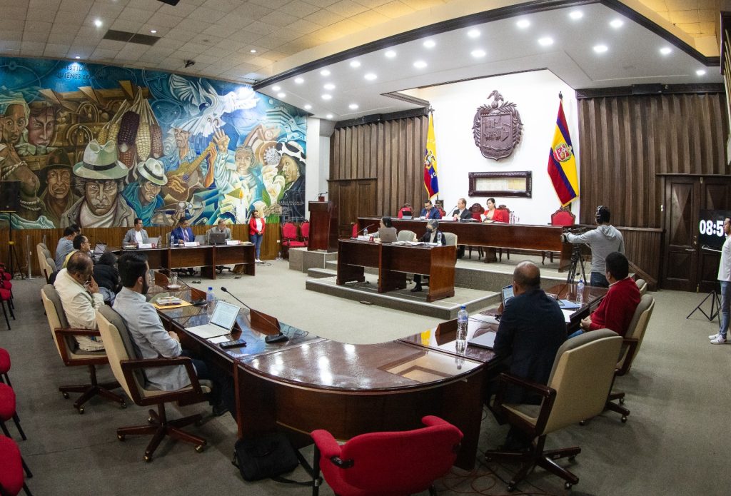 La reunión fue a puerta cerrada. (Foto archivo).