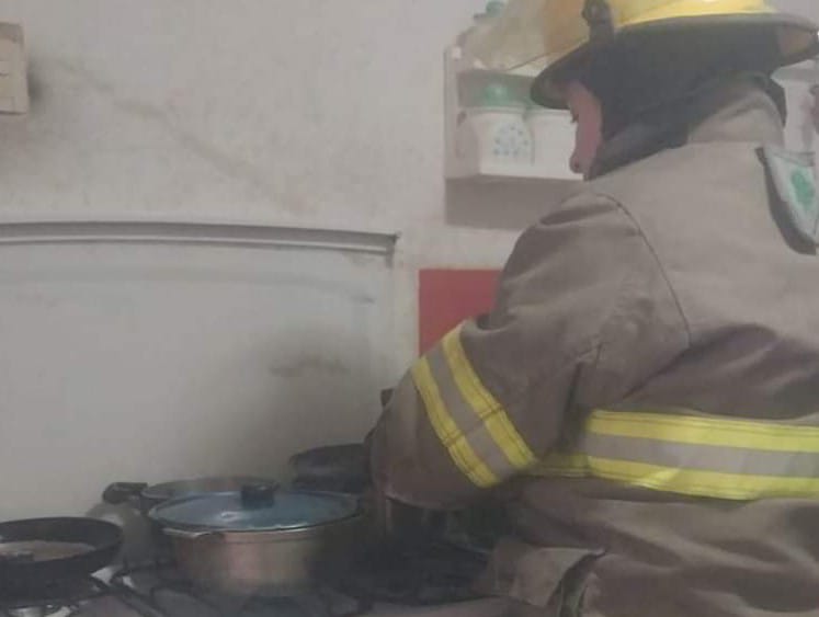 La intervención de los bomberos fue inmediata.