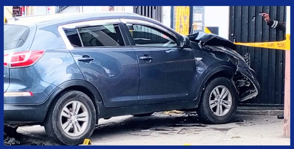 El accidente ocurrió en las calles Gran Colombia e Ibarra.