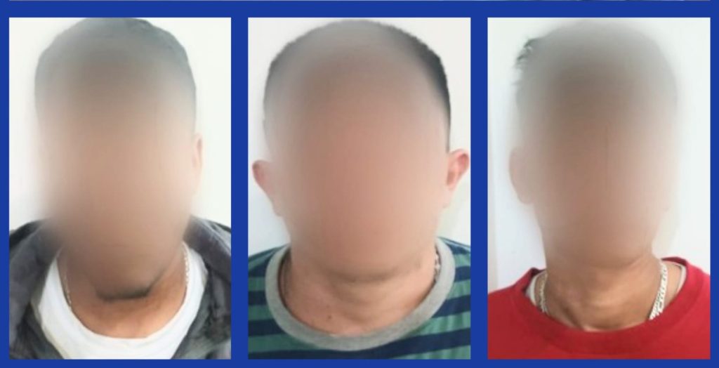 Dos de los tres ciudadanos están con prisión preventiva.