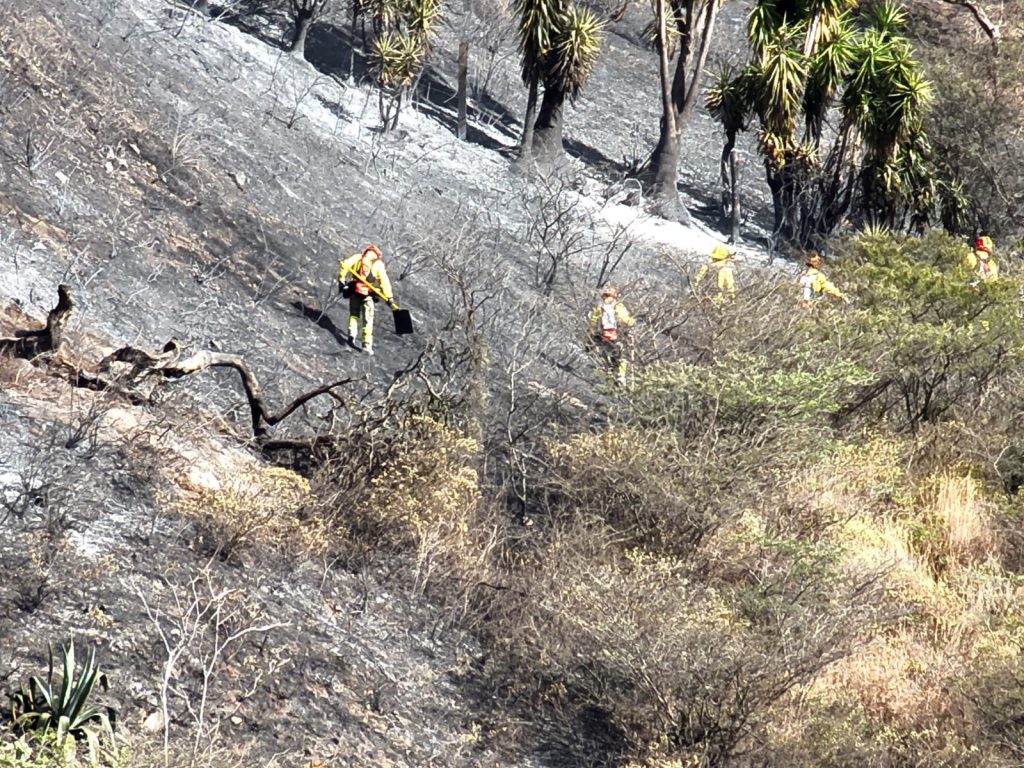 Una gran parte de la parroquia lojana quedó reducida a cenizas.