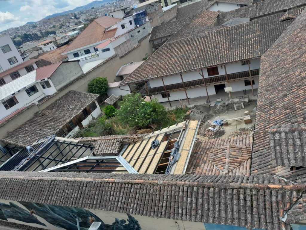 La imagen fue captada este miércoles, 23 de agosto de 2023, en horas de la tarde.