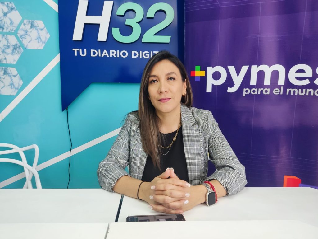 María Gabriela Samaniego Morillo, directora Zonal del Ministerio de Producción, Comercio Exterior, Inversiones y Pesca.