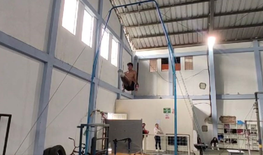 La primera disciplina en la que participarán es gimnasia artística.