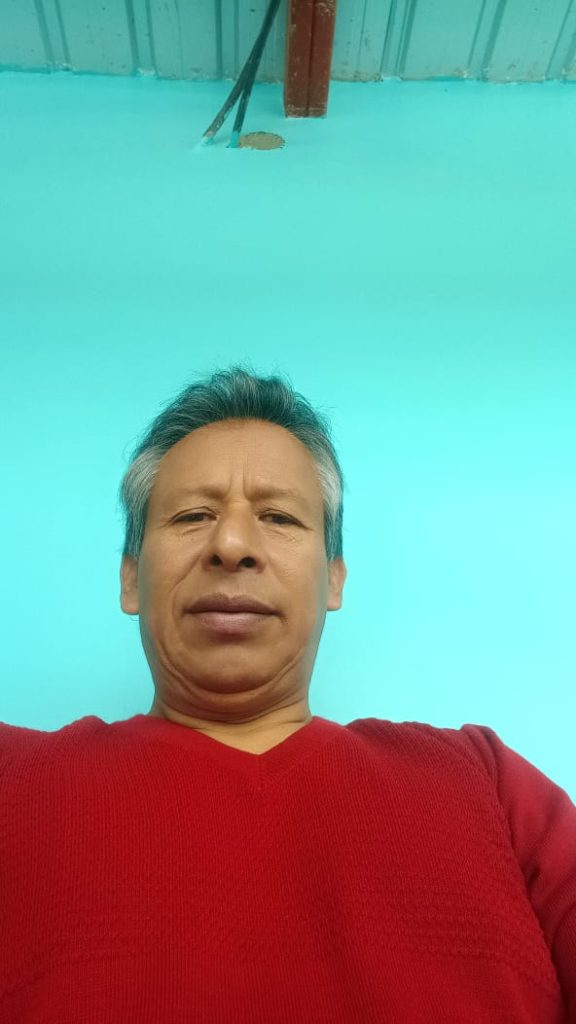 Luis Sivisaca Caraguay, secretario Nacional de las Organizaciones Sociales Comunitarias de la Gestión del Agua de Ecuador.