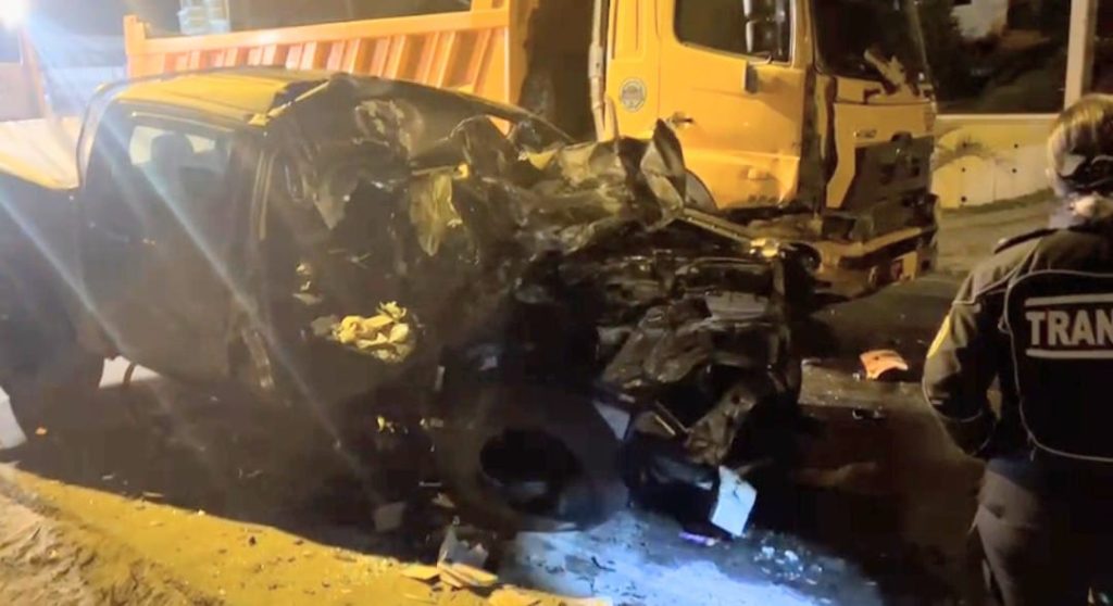 La noche del último jueves ocurrió el trágico accidente.