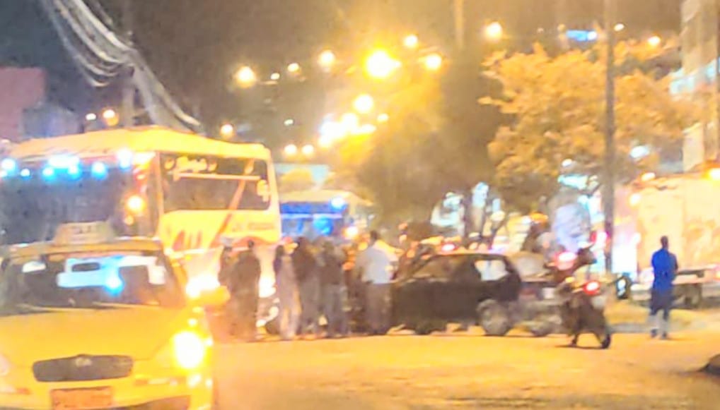 El revés sucedió anoche al noroeste de la urbe.