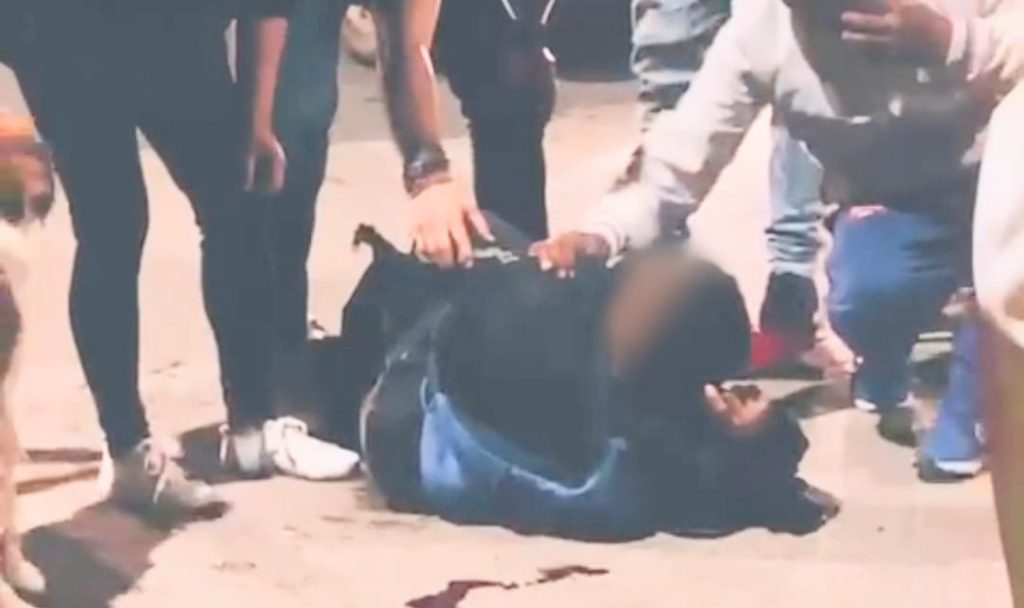 Al accidente de tránsito acudieron los agentes civiles de la UCOT.