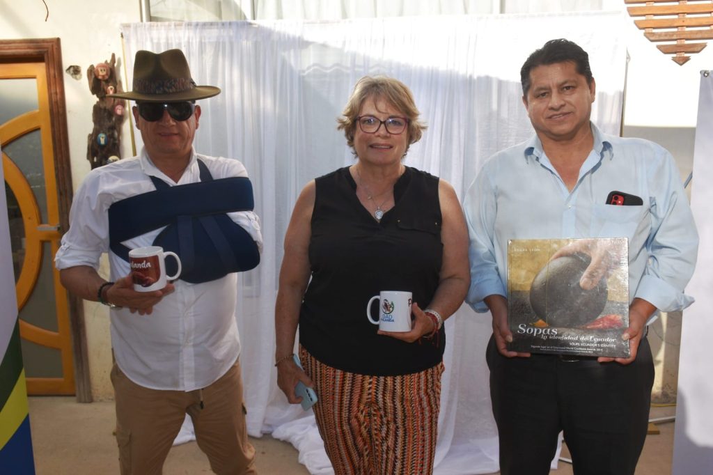 El alcalde de Palanda, Segundo Jaramillo, se reunió con el chef.