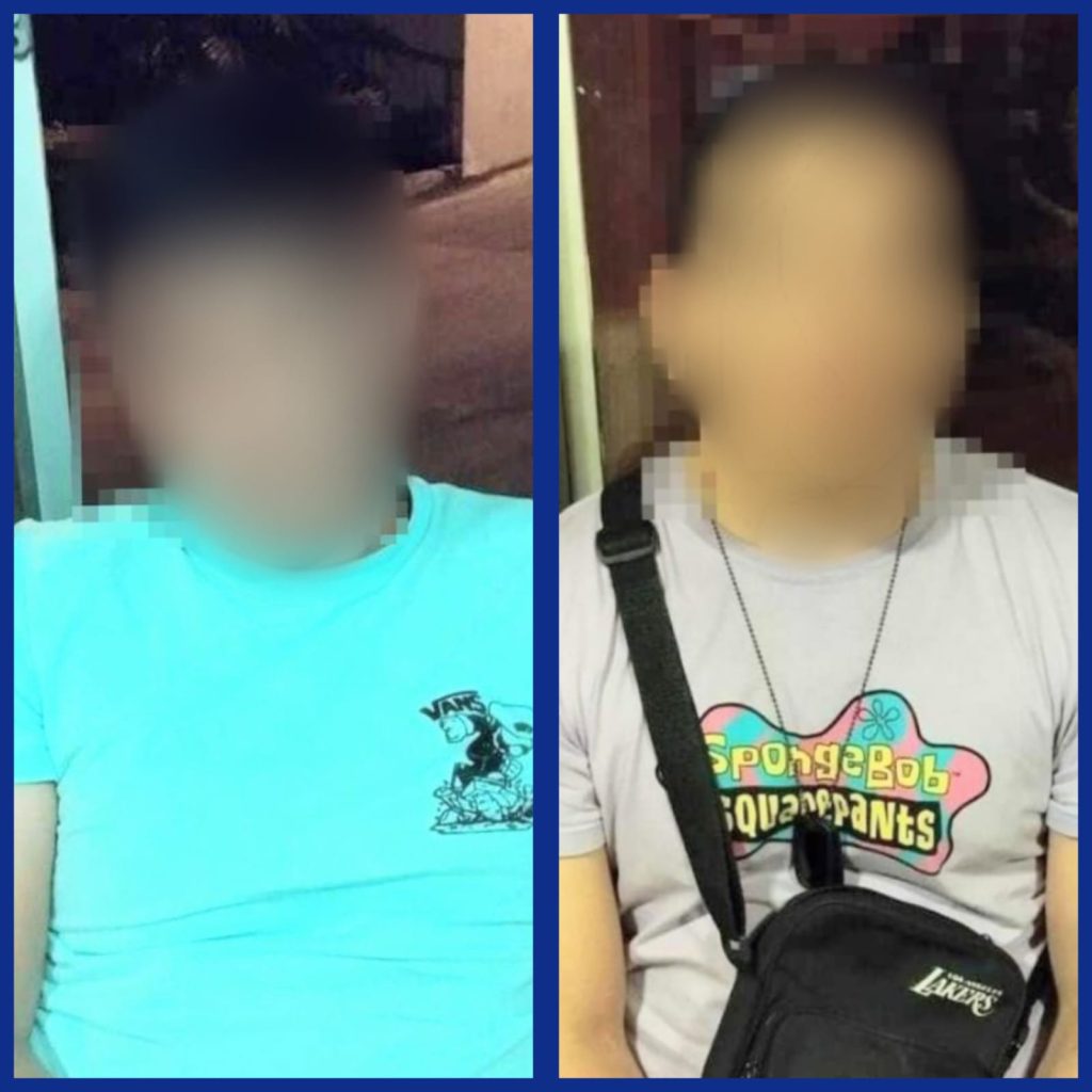 Los dos uniformados fueron detenidos la madrugada de ayer.