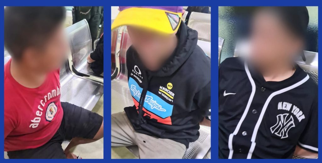 Ellos dijeron que pertenecían al grupo de delincuencia organizada 'Los lobos'.