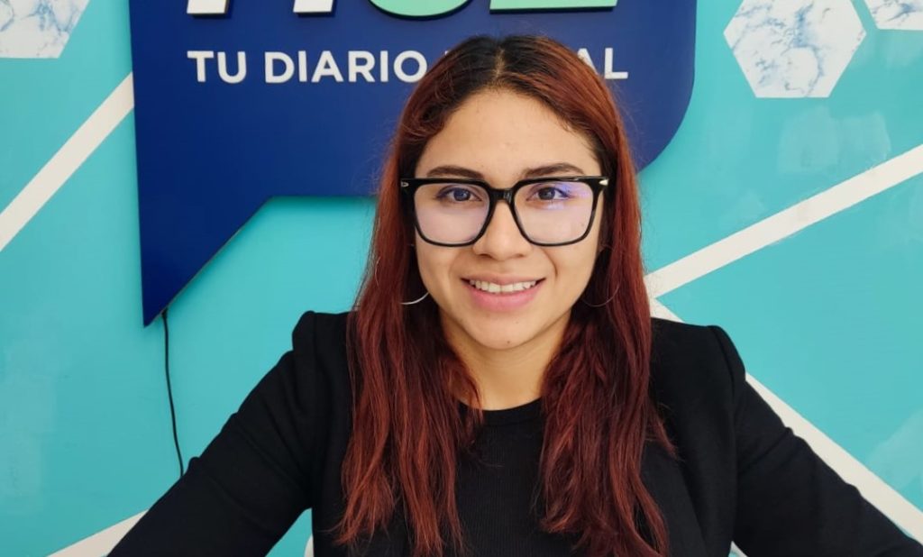 Josselyn Ariam Llacxaguanga Torres, coordinadora del Festival del Municipio, ofrece eventos de calidad con fondos estrictamente municipales.