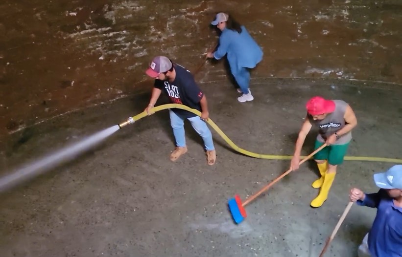 Hoy finalizarán los trabajos.