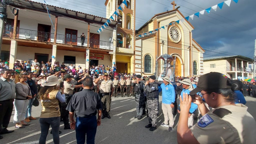 La ‘Churona’ permanecerá 11 días en la parroquia catamayense.