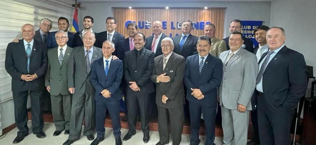 El Club de Leones de Loja lleva 73 años de constitución.