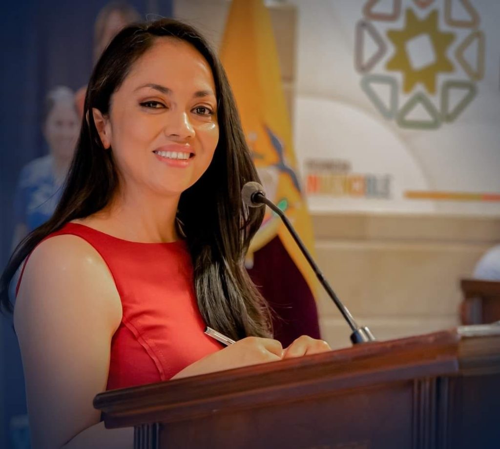Jhoana Córdova, docente en la UTPL.