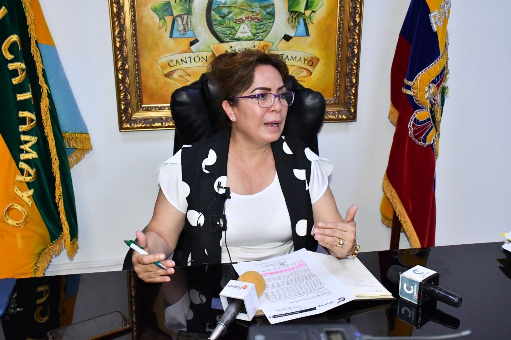 Janeth Guerrero, alcaldesa de Catamayo.