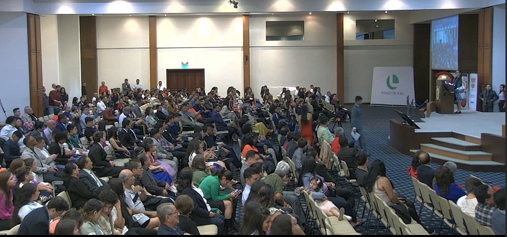 El evento se cumplió en el Centro de Convenciones de la Universidad Técnica Particular de Loja, UTPL.