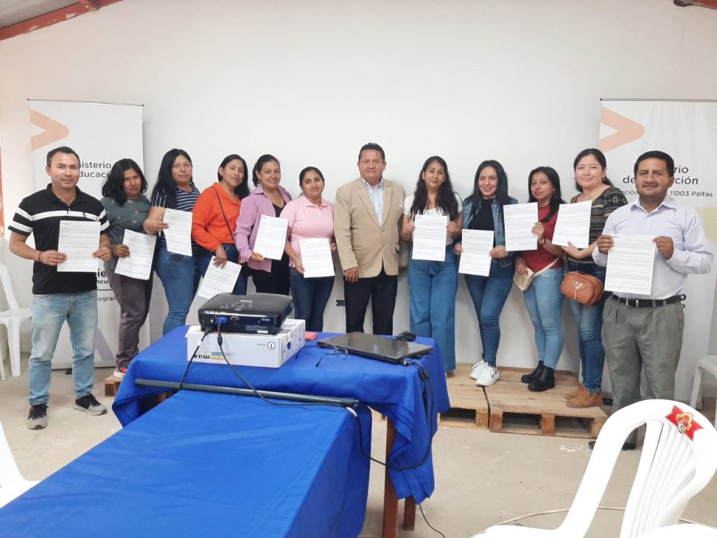 Los profesionales de la educación laboran en los diferentes niveles.