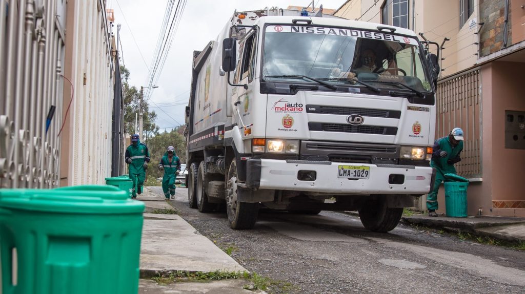 La recolección de basura se priorizará en los sectores con mayor presencia de personas.