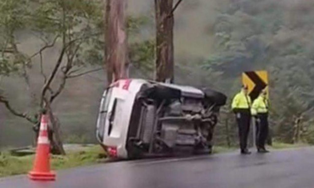 Sucedió ayer en la vía a Malacatos.