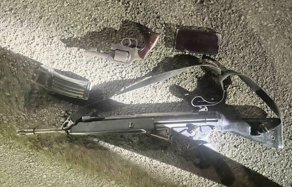 El fusil HK que se intentó robar de ese regimiento militar.