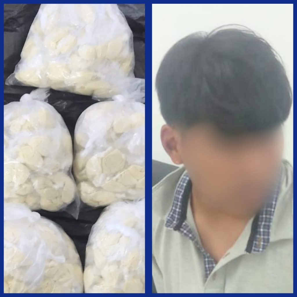 Con esa cantidad de droga Álex C. M. hubiera elaborado alrededor de 4 mil 30 dosis.