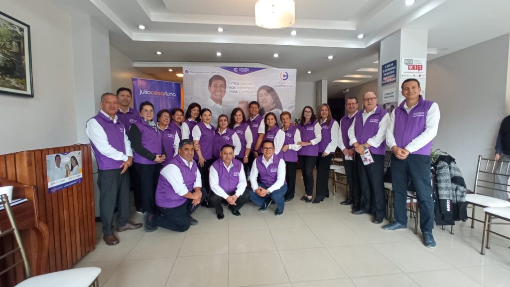 Candidatos de la Lista 2 “Integración Comercial”.