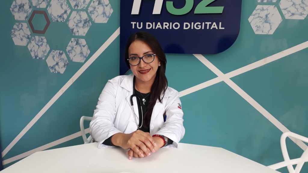 Joanna Granda Jiménez, cardióloga pediatra del Hospital Isidro Ayora.