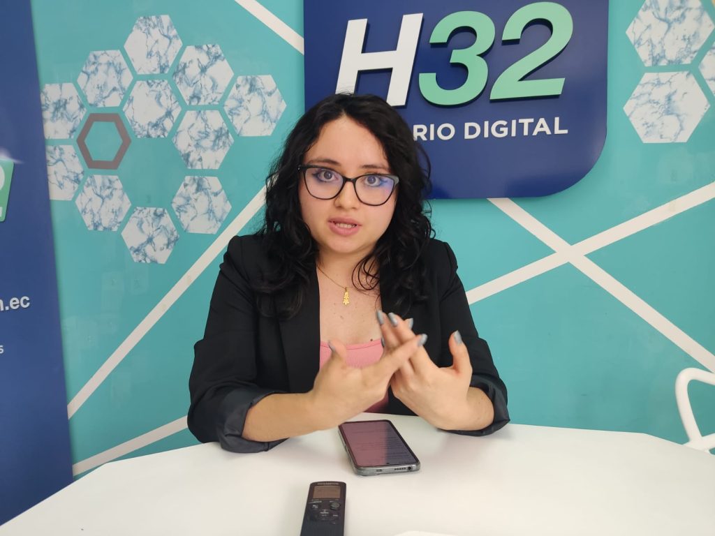 Jéssica Nicole Celi Torres, psicóloga clínica y coordinadora de programas y proyectos de AquaAyuda.