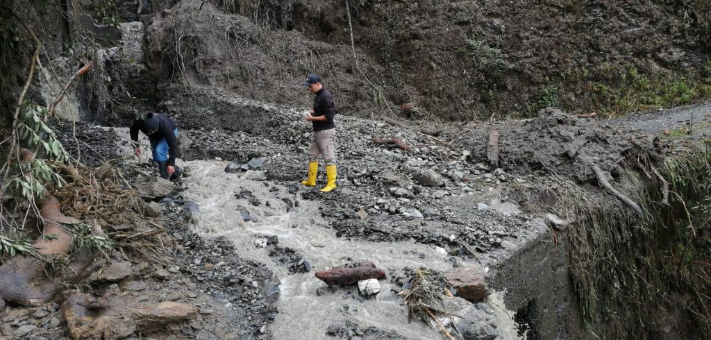El lugar donde se produjo el daño está en la zona protegida del PNP y, por tanto, el trabajo se hará de manera manual porque no puede ingresar maquinaria.