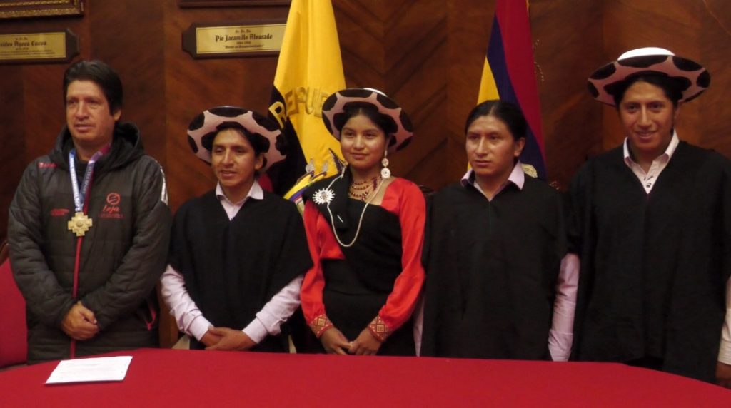 En la ciudad de Loja, la presentación del campeonato se realizó este martes 27 de febrero de 2024.