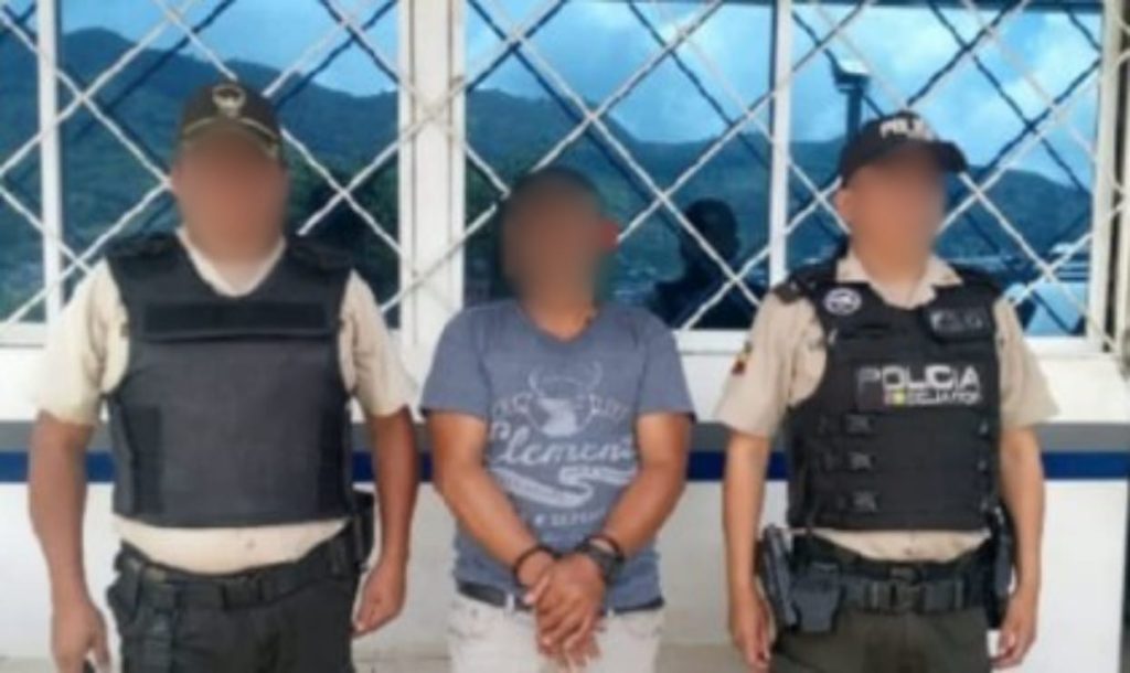 En un operativo el sentenciado fue detenido por la Policía Nacional.