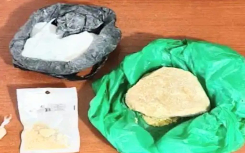 Los estupefacientes que la mujer pretendió microtraficar.