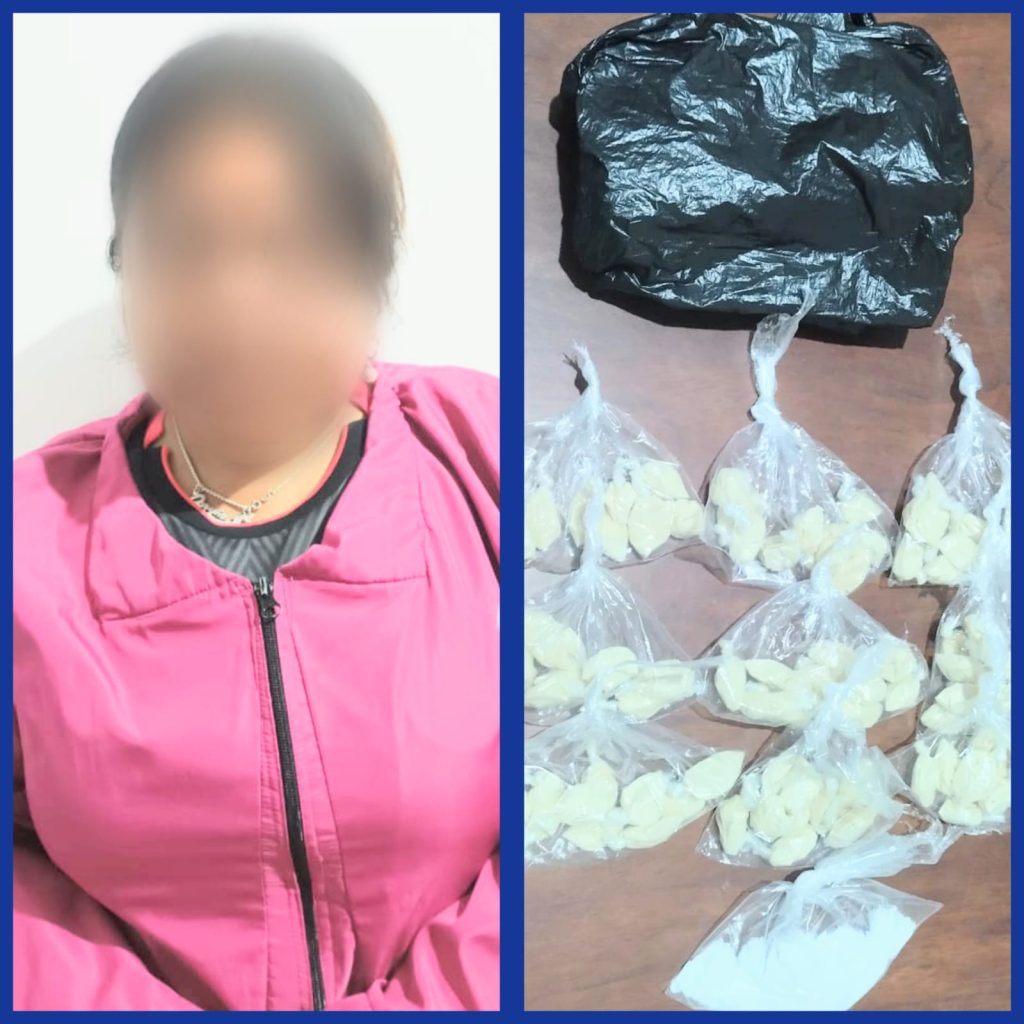La mujer cuenta con antecedentes penales y procesos judiciales.
