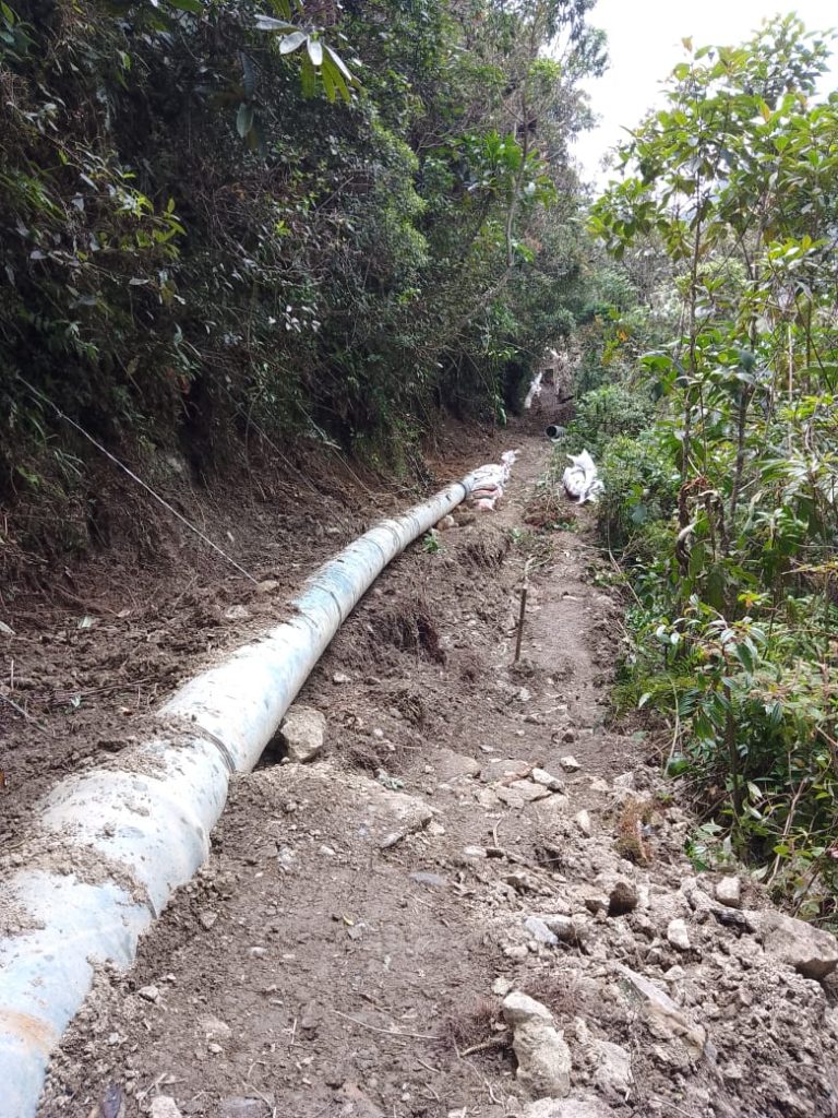 El sistema de agua, que se averió hace aproximadamente 15 días, está nuevamente operativo.