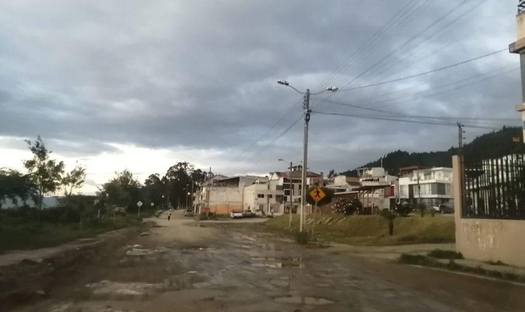 Las calles de El Rosal se encuentran al momento intransitables.