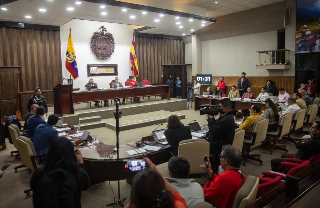 Los concejales debatieron el tema.
